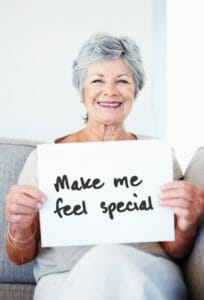 Make donor feel special