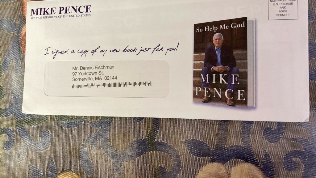 Pence mailing 